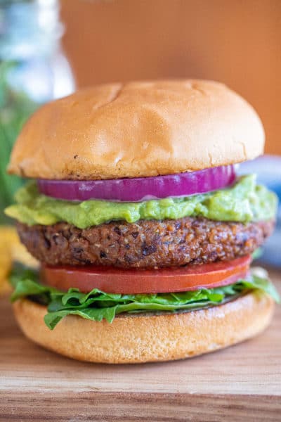 Easy Vegan Black Bean Burgers - She Likes Food