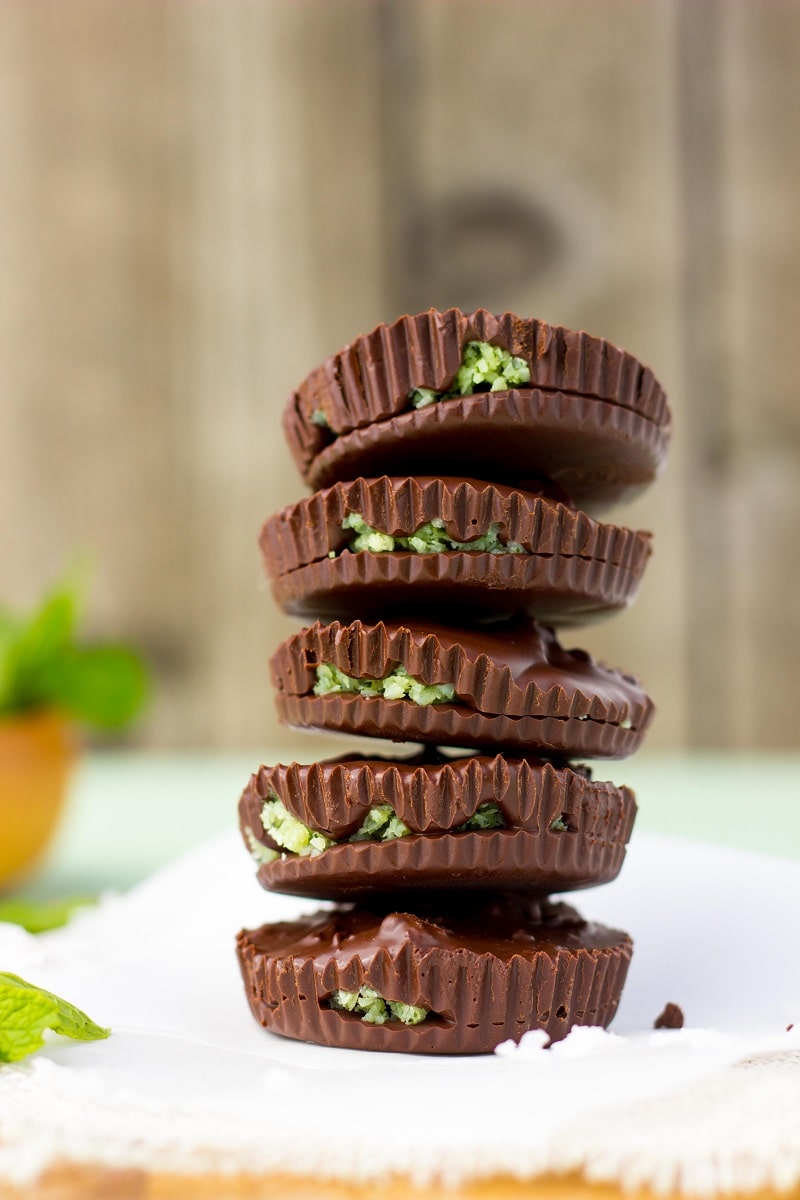 Peppermint Chocolate Cups