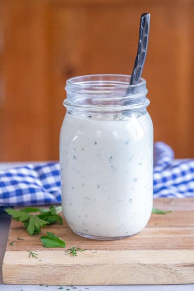 The Best Vegan Ranch Dressing - She Likes Food