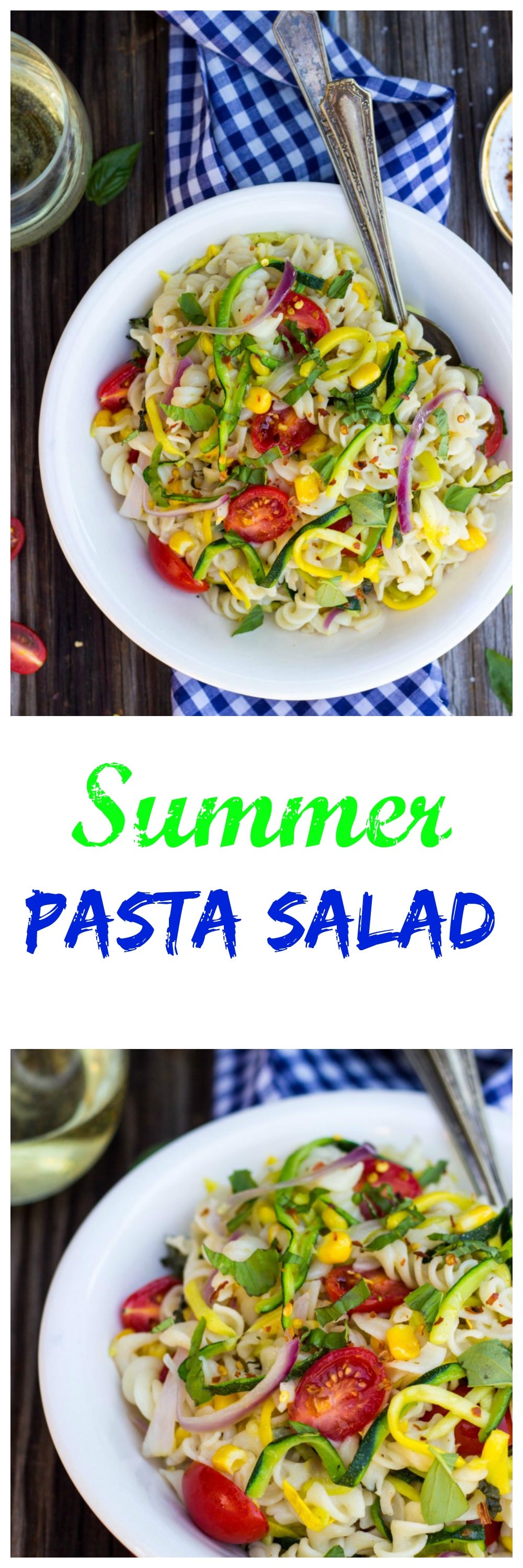 Summer Vegetable Pasta Salad  She Likes Food