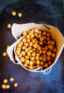 Crispy BBQ Roasted Chickpeas - She Likes Food