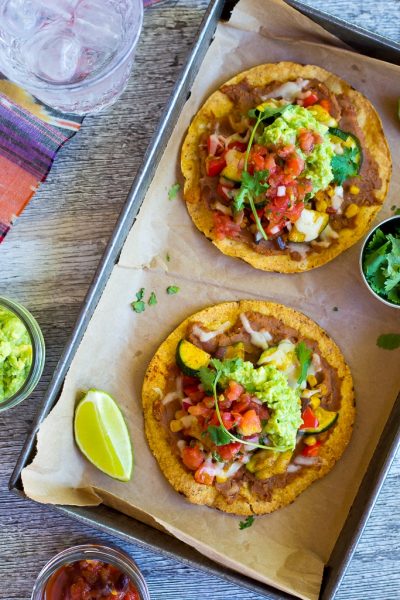 30 Minute Summer Vegetable Tostadas She Likes Food 0404