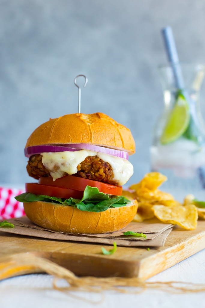 Sun Dried Tomato and Basil Veggie Burgers She Likes Food