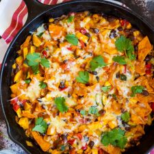 One Pot Stove Top Enchiladas - She Likes Food