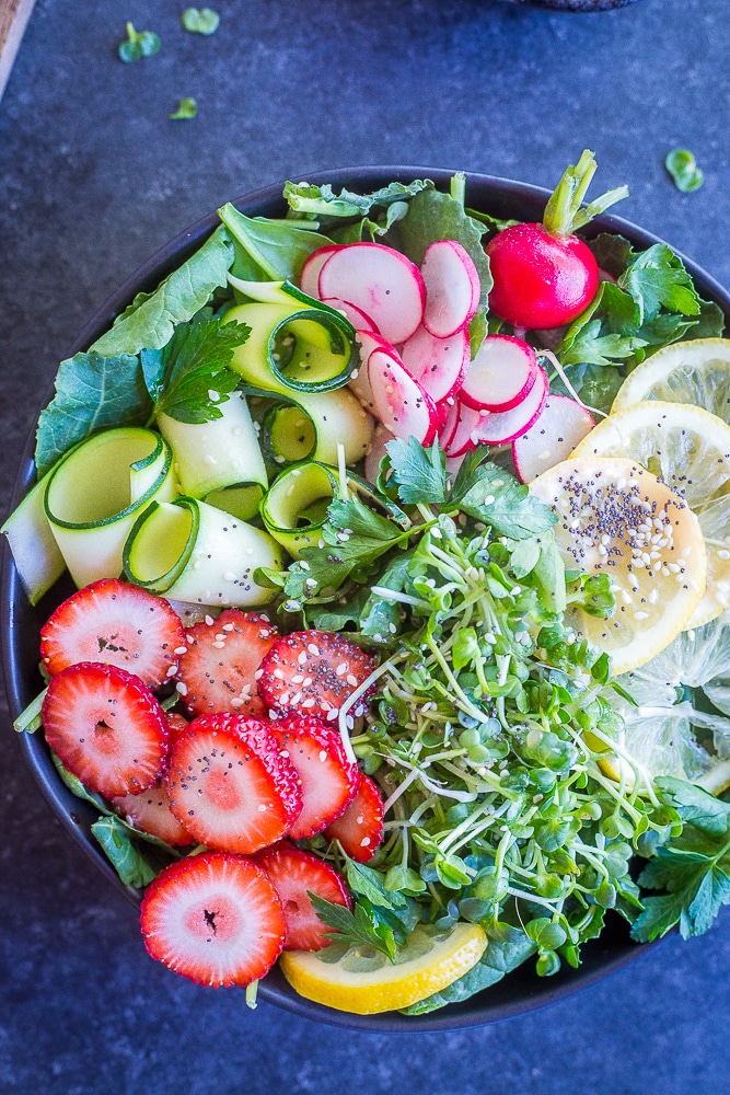 Honey-Miso Summer Salad Bowls – Floating Kitchen