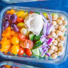 Greek Salad Meal Prep