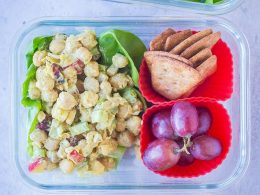 Chickpea and Lentil Taco Salad Meal Prep Bowls - She Likes Food