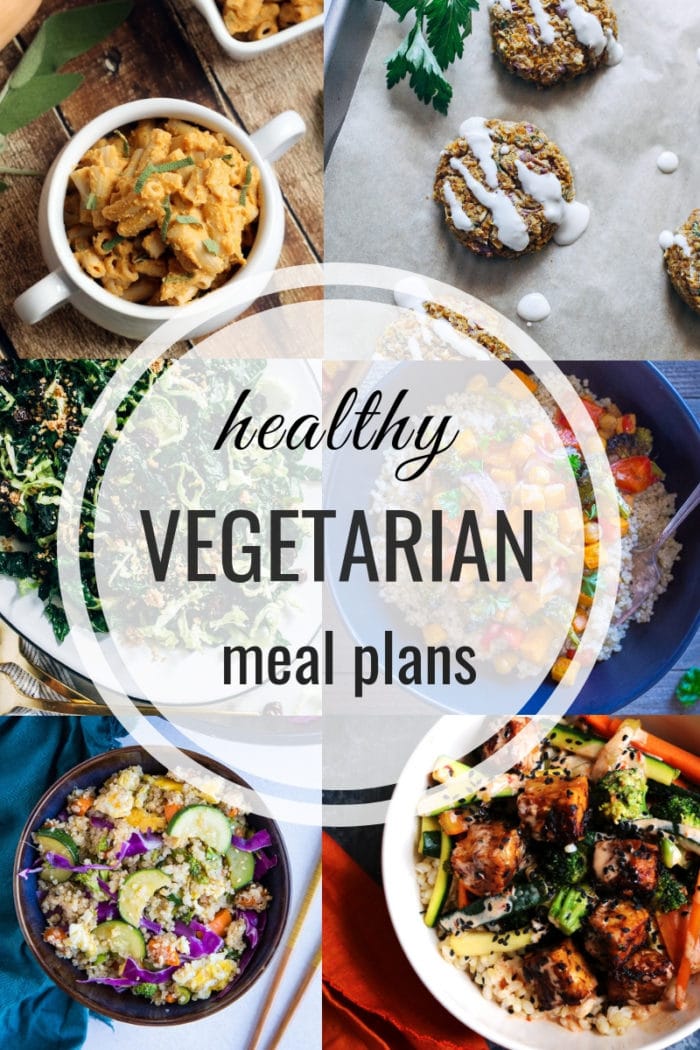 Healthy Vegetarian Meal Plan - Week 121 - She Likes Food