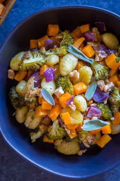 Sheet Pan Roasted Gnocchi, Butternut Squash And Broccoli - She Likes Food