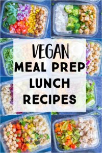 16 Vegan Meal Prep Recipes {Lunch} - She Likes Food