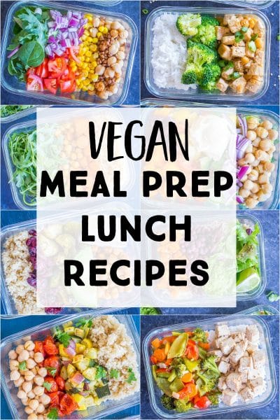 16 Vegan Meal Prep Recipes {Lunch} - She Likes Food