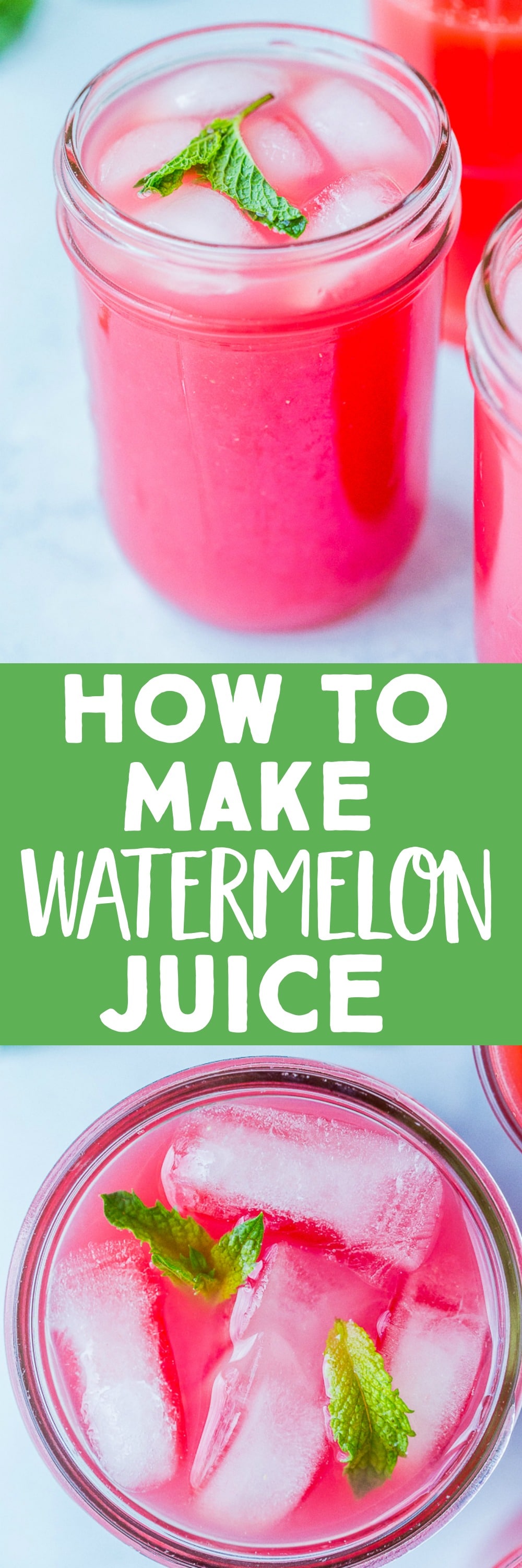 How To Make Watermelon Juice - She Likes Food