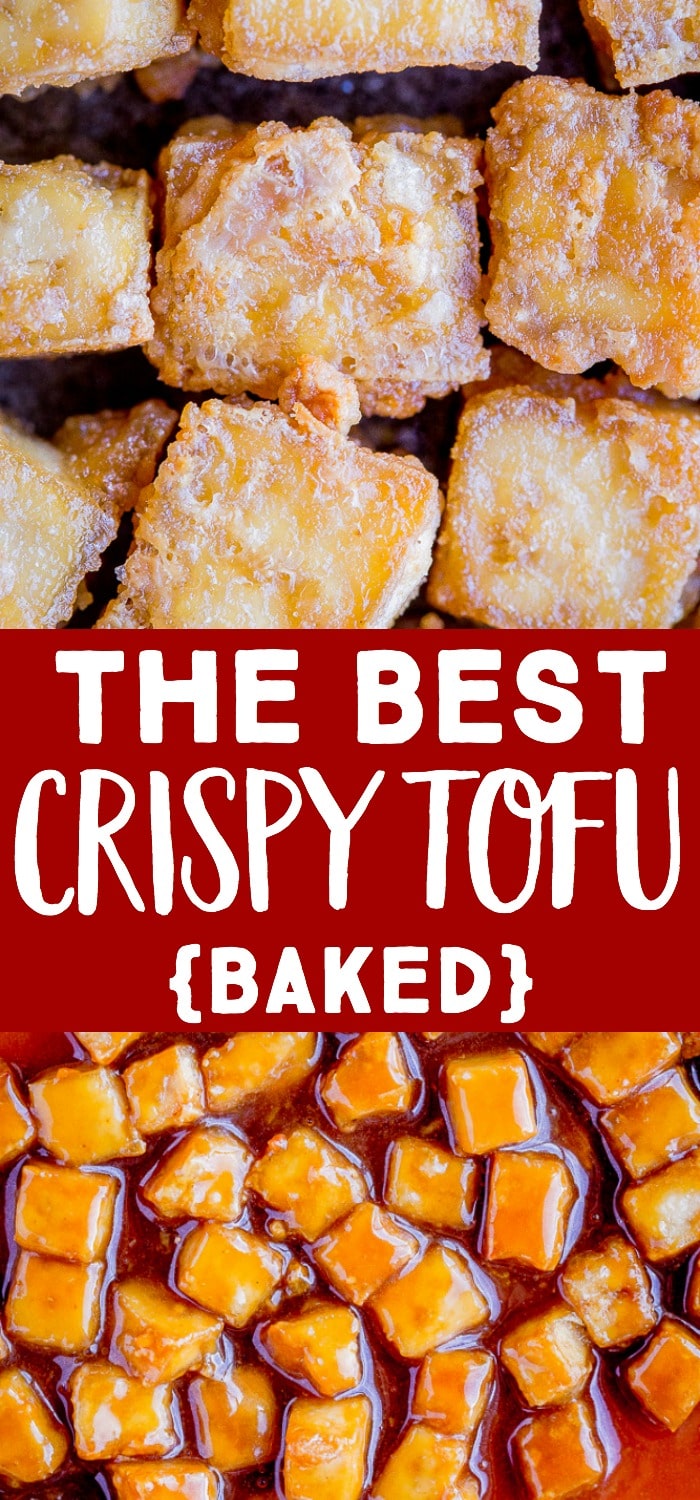 The BEST Crispy Tofu {Baked} - She Likes Food