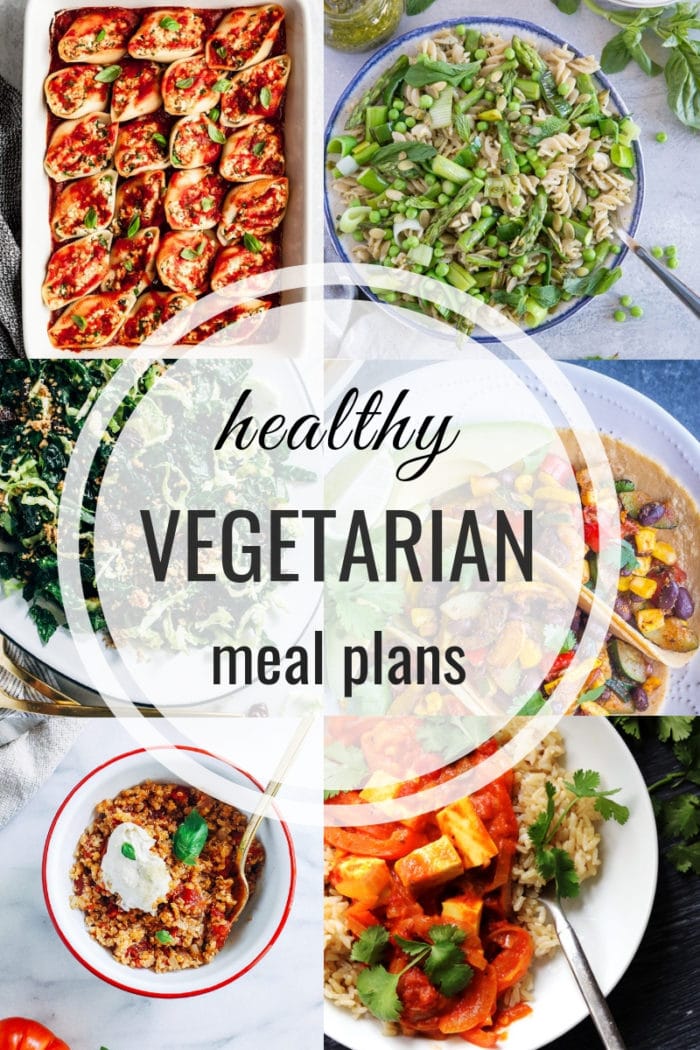 Healthy Vegetarian Meal Plan - Week 153 - She Likes Food