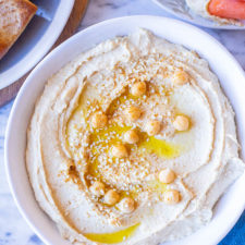 The Creamiest Hummus Recipe - She Likes Food