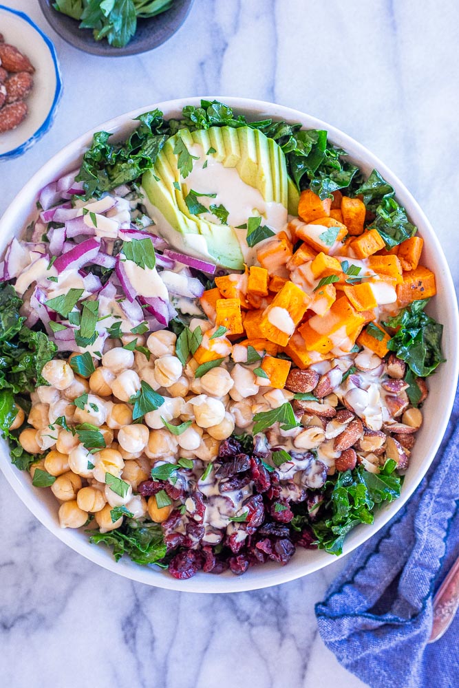 Healthy Taco Salad (+ meal prep tips) - Sweet Peas and Saffron