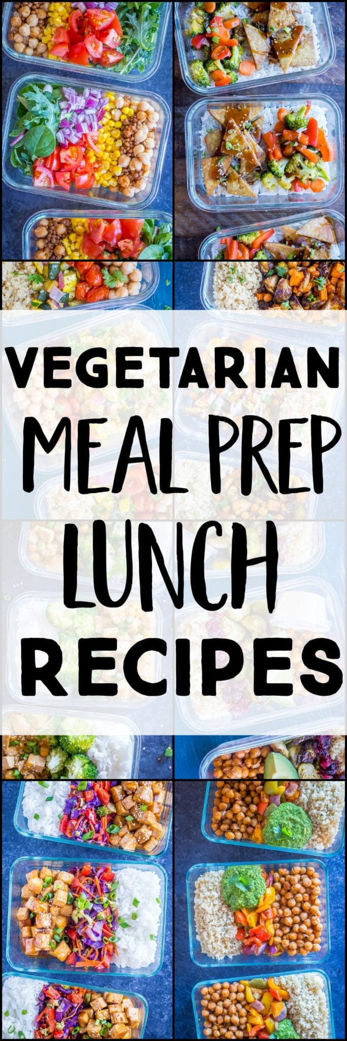 32 Healthy Vegetarian Meal Prep Recipes - She Likes Food