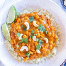 One Pot Vegan Pumpkin Curry Soup — The Skinny Fork