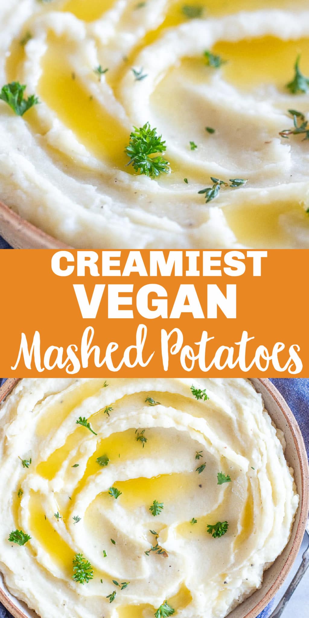 Creamy Vegan Mashed Potatoes - She Likes Food