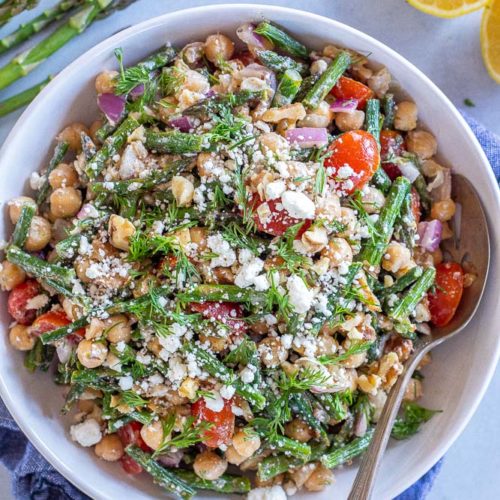 Roasted Asparagus Salad - She Likes Food