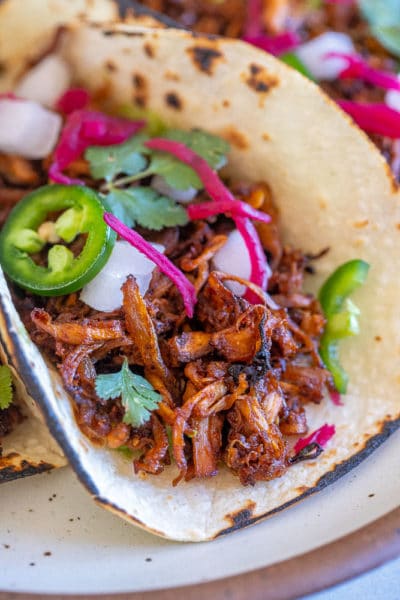 Vegan Carnitas with Mushrooms - She Likes Food