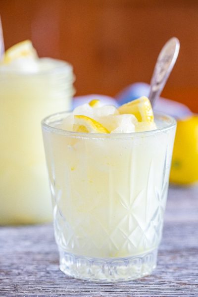 Easy Frozen Lemonade - She Likes Food