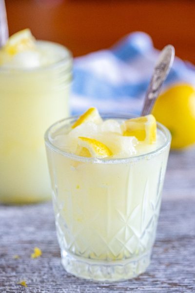 Easy Frozen Lemonade - She Likes Food