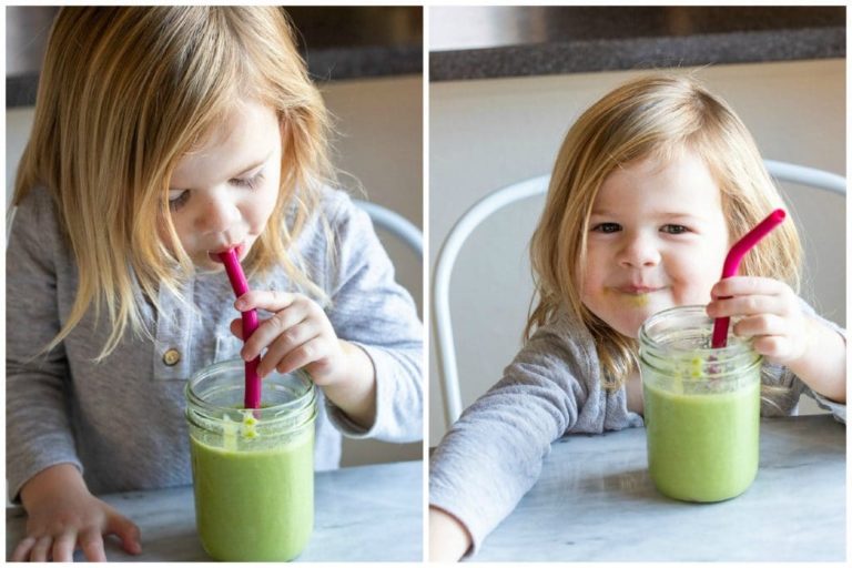 Kid Friendly Green Smoothie Recipe - She Likes Food