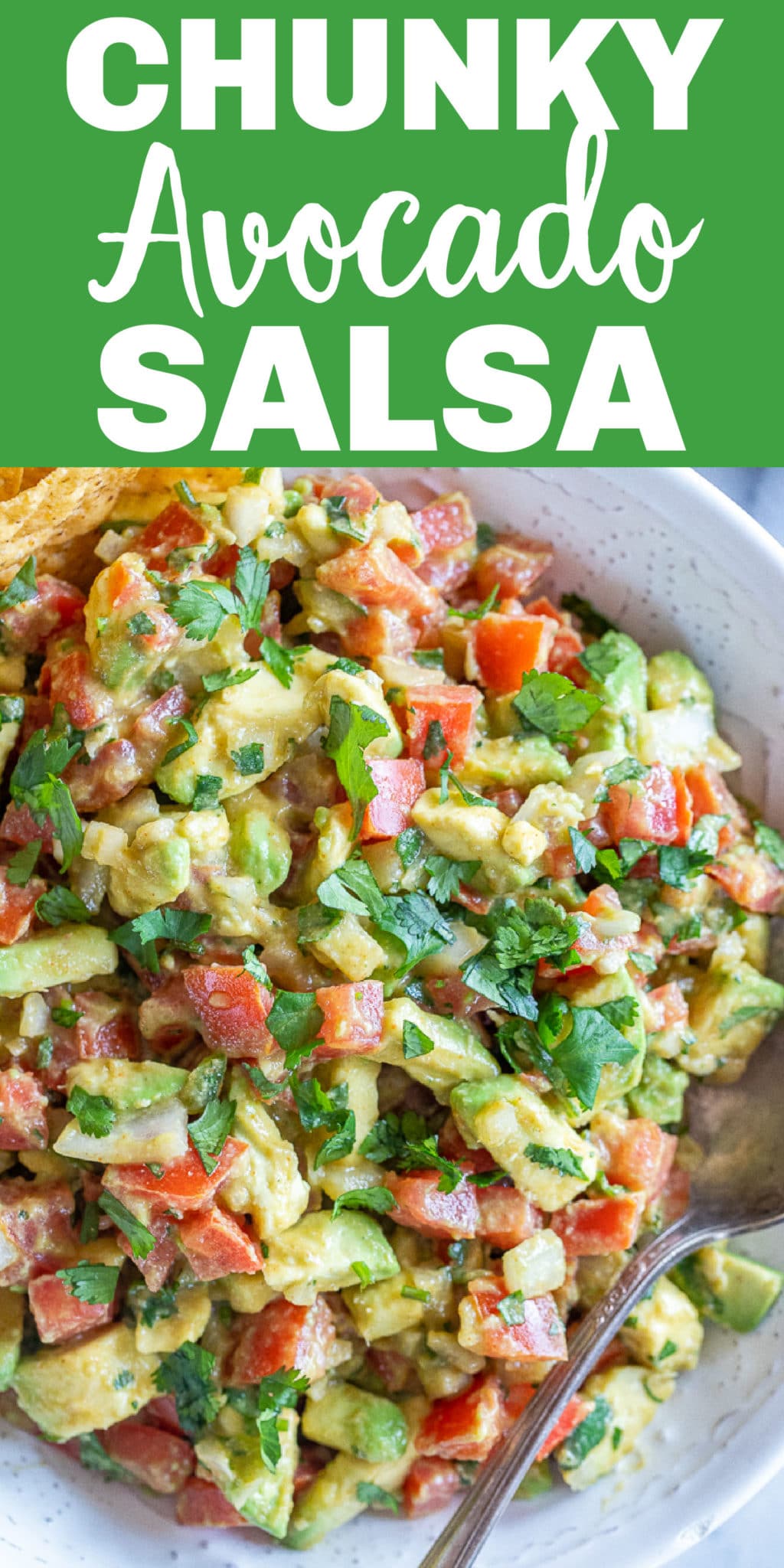 Chunky Avocado Salsa - She Likes Food