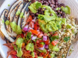 Mini Fajita Bowls and Easy Guacamole - Life Sew Savory