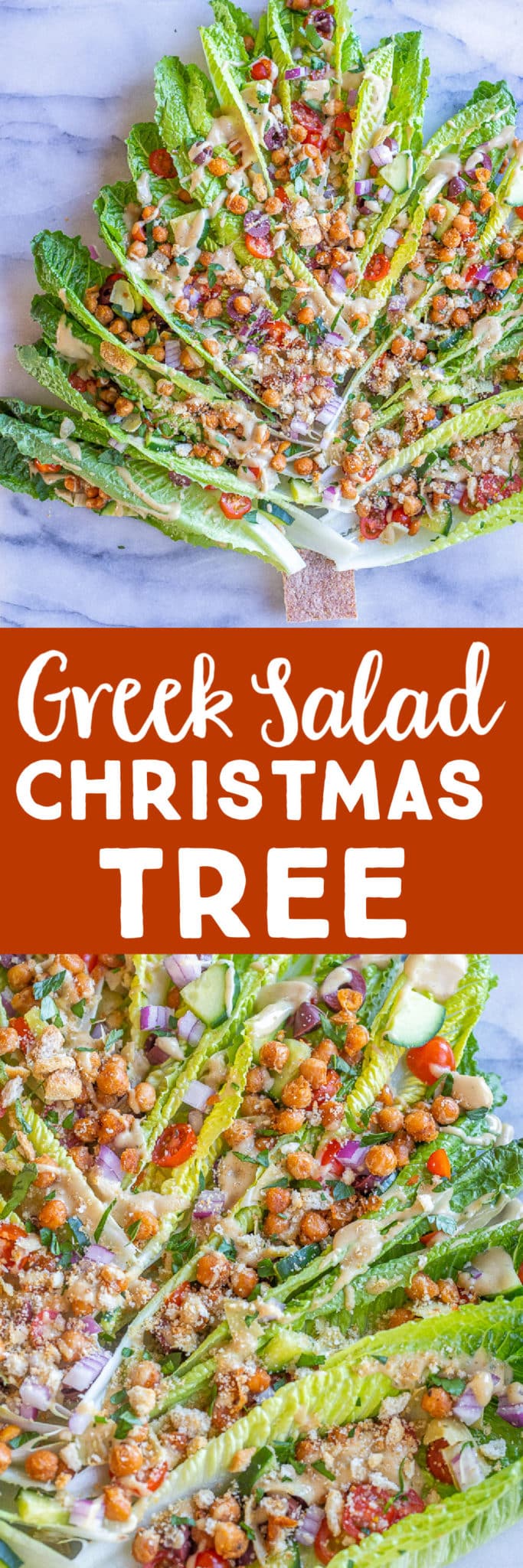 Romaine Lettuce Salad Christmas Tree She Likes Food