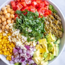 Mexican Style Salad Bowl - SO VEGAN