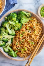 Sweet and Spicy Stir Fry Noodles - She Likes Food