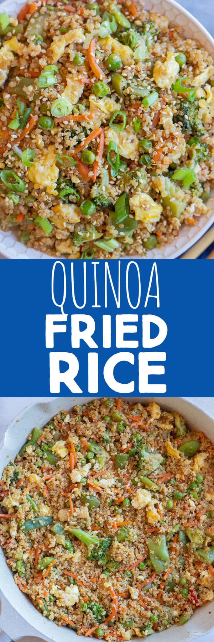 Easy Quinoa Fried Rice Recipe - She Likes Food