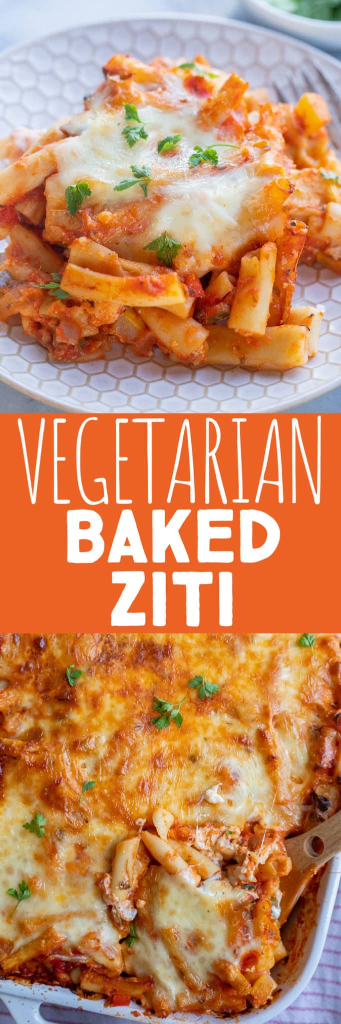 Vegetarian Baked Ziti Recipe - She Likes Food