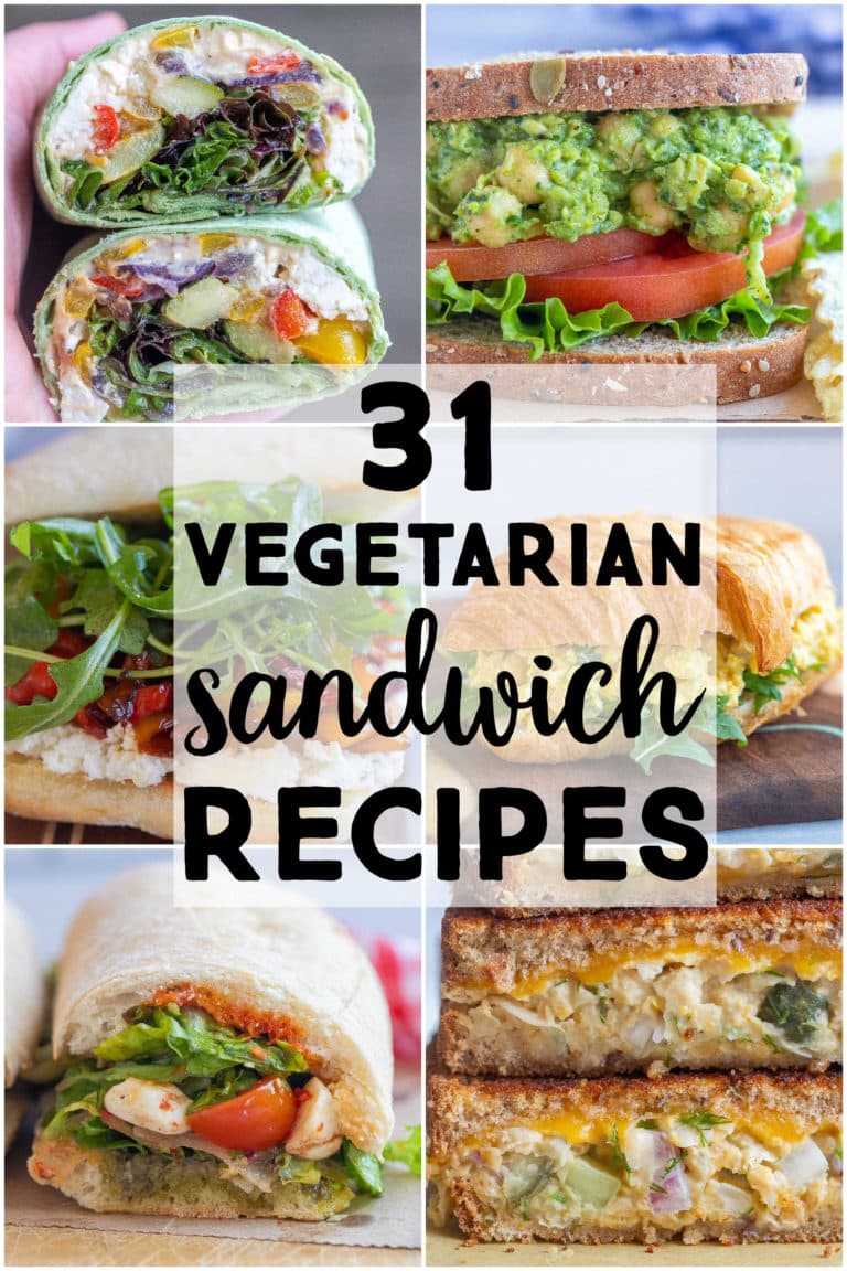 31 Vegetarian Sandwich Recipes - She Likes Food