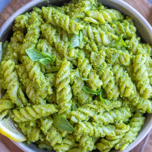 Green Goddess Pasta with Parmesan - She Likes Food