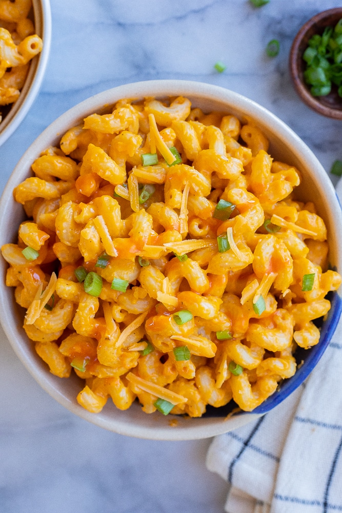 Tacky Buffalo Butternut Squash Pasta