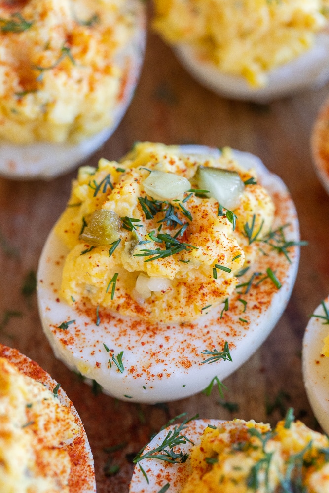 Finest Dill Deviled Egg Recipe