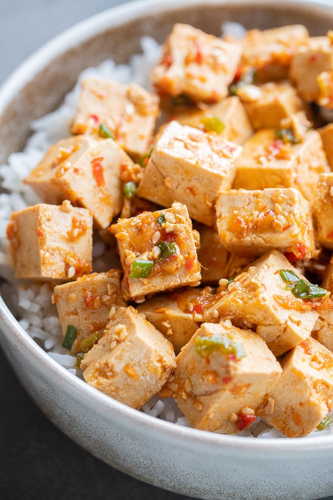 Simple Marinated Tofu – She Likes Meals