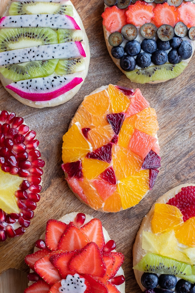 Fruit Tart Easter Egg Cookies